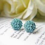 Light Blue Petite Flower Bo..